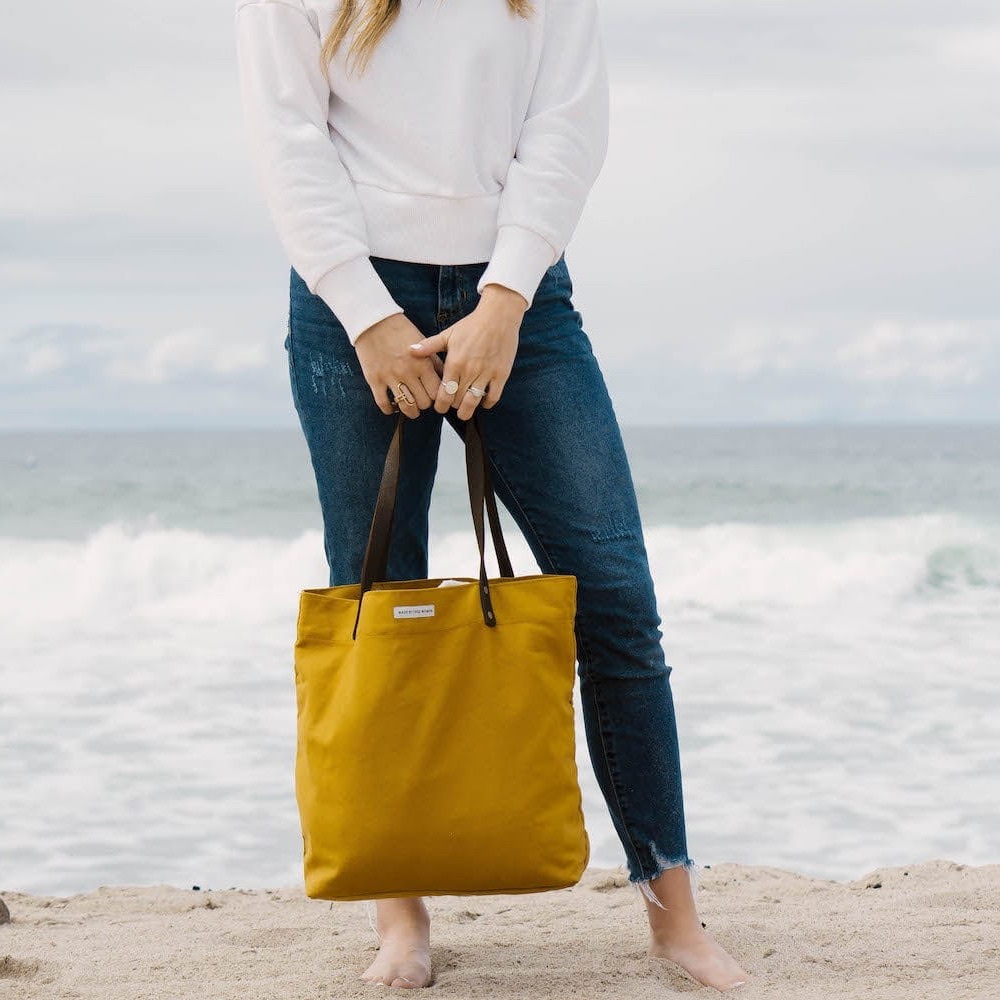 NWT Yellow Tote Bag